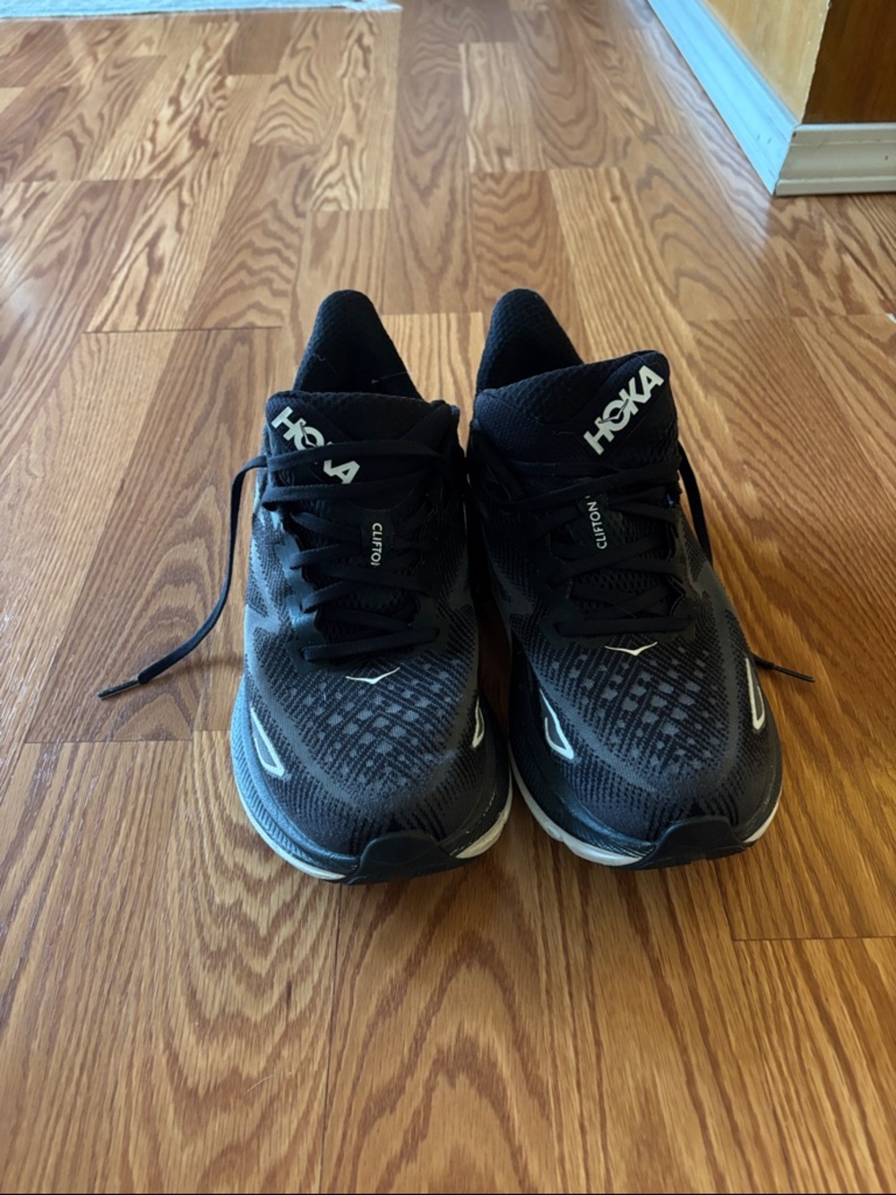 Hoka Men's Black Athletic Running Shoes